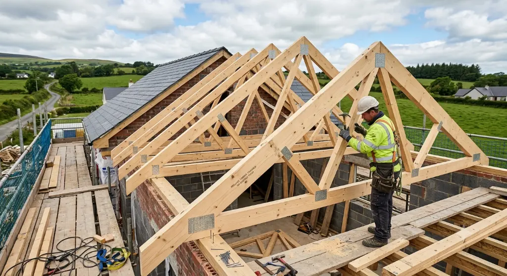 roof trusses cost ireland